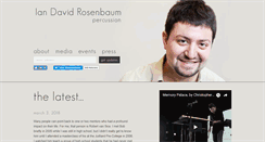Desktop Screenshot of iandavidrosenbaum.com